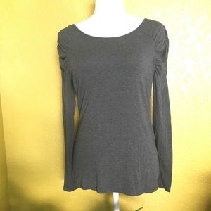 Vince Camuto Grey Lone Sleeve Size Small